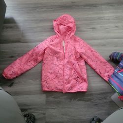 Pink Dinosaur Wind Breaker
