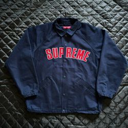 Supreme Arc Denim Coaches Jacket 'Navy'