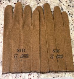 GLOVES NEW/Ansell Edmont STD 1-114