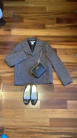 Kors Blazer, Purse, & Flats