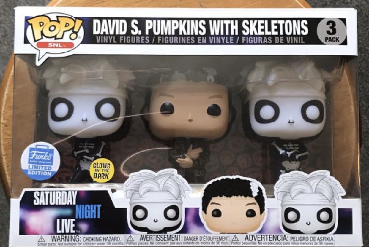 Funko Pop! David S. Pumpkins / Skeletons GITD