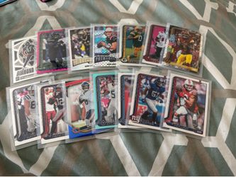Topps Chrome football lot