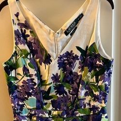 LAUREN by Ralph Lauren Floral Cocktail Dress