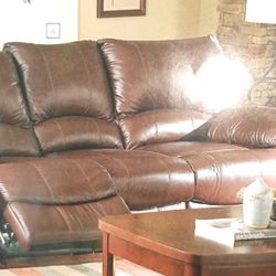 Motion Power Reclining Sofa And Loveseat