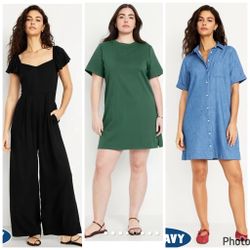Xlarge, Old Navy Dress & Jumpsuit Bundle