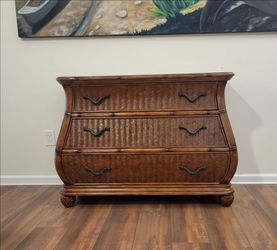 Tropical Bombe 3-Drawer Chest Dresser