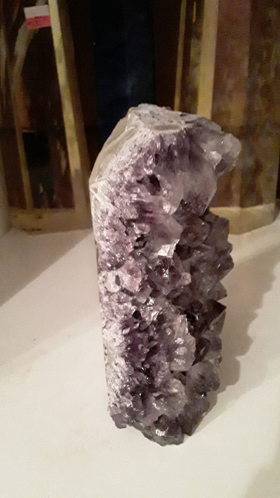 Amethyst cluster