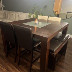 Dinning Table 53” Sf x 3ft Tall 