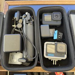 Set 2 Go Pro 10 black