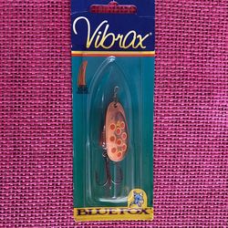 SUPER VIBRAX/VINTAGE/BLUE FOX/SPINNER/FISHING LURE/Size 4