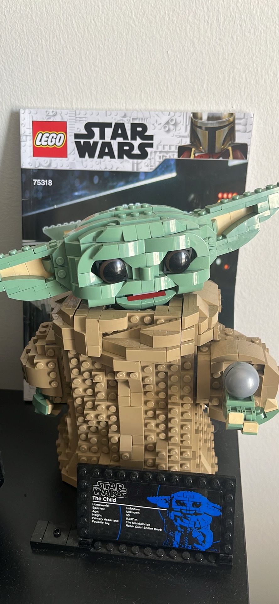 Lego 75318 Baby Yoda Grogu
