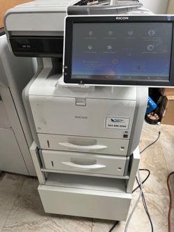 Ricoh MP 402 black and white copier (low meter)