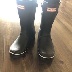 Hunter Original Short Back Adjustable Waterproof Rain Boots