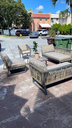 Outdoor Patio Furniture Set – 5 Pieces