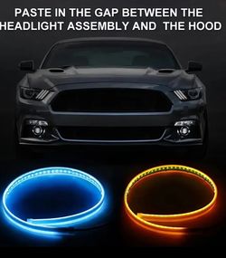 2pcs DRL Flexible LED Strip