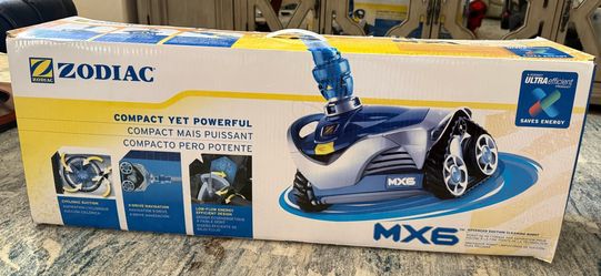 New Never Used Zodiac MX6 Robot Pool Vacuum