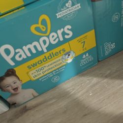 Pampers Size 7