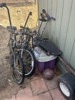 Bikes Boards Scooters And Storage Box