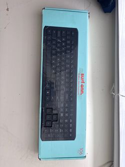 Surfonn Wireless Silent Keyboard 106 Keys