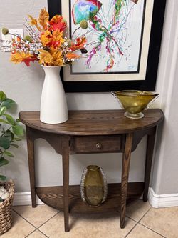 Console Table half moon