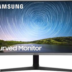 SAMSUNG 27-Inch CR50 Frameless Curved Gaming Monitor (LC27R500FHNXZA) – 60Hz Refresh, Computer Monitor, 1920 x 1080p Resolution, 4ms Response, FreeSyn
