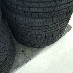 (2) Used Tires (45) Each 215/55/R17