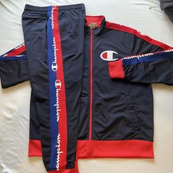 Champion track suit