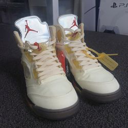 Jordan 5 Off White Sail