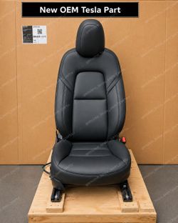20-24 Tesla Model Y Front Right Seat Black OEM (contact info removed)-T1-C
