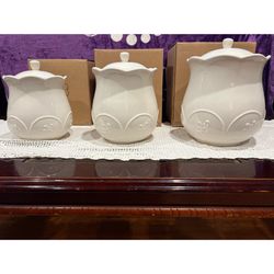 Princess House Marbella Canister Set