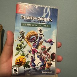 Plants Vs Zombies - Nintendo Switch - New