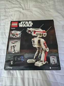 LEGO Star Wars BD-1 75335 Posable Droid Figure Model Building Kit, Room Decoration, Memorabilia Gift Idea for Teenagers from The Jedi: Survivor Video