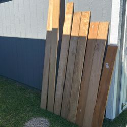 Birch Wood Slats Table Top 