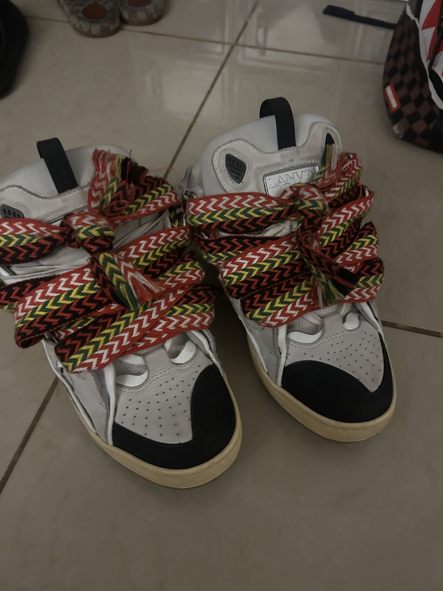 AUTHENTIC Lanvin Curb White Ivory