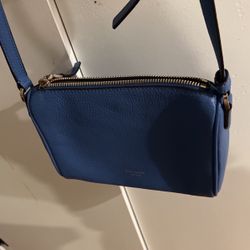Kate Spade blue leather bag