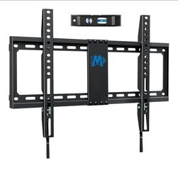 Mountina Dream TV Mount Fixed for Most 42-84 Inch Flat Screen TV UL Listed TV Wall Mount Bracket up to VESA 600 x 400mm and 132 lbs - Fits 16"/18"/24"