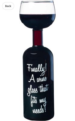 Wine Bottle Glass
