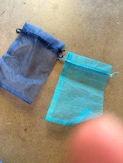 Organza Drawstring Gift Bags Set of 2