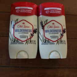 Two Brand New Old Spice Deodorant 