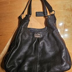 Coach Madison Maggie Black Leather tote bag