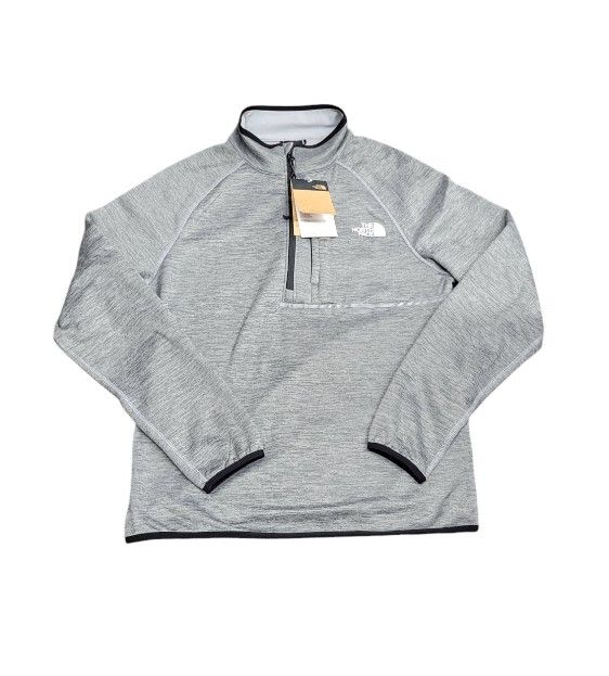 The North Face Canyonlands 1/2 Zip Mens Fleece TNF Medium Grey Heather