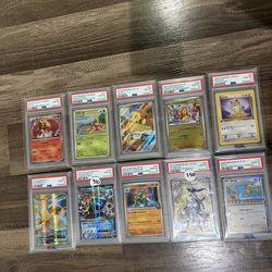 pokemon slab psa graded collection bundle slab vintage modern cheap lot