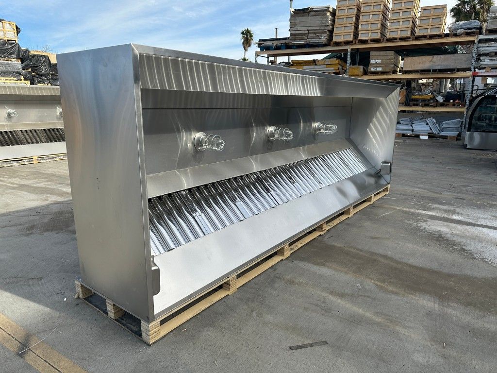 NSF Commercial Kitchen Only Hood 12 FT
