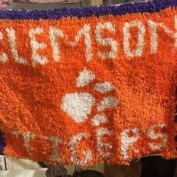 Clemson Tigers Latch Hook