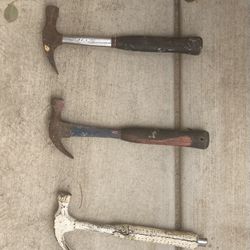 Hammers, 12”, 13”. $10 EACH