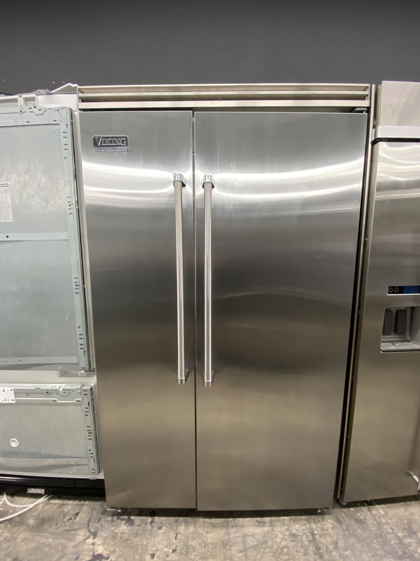 Viking Professional Side By Side Built In 48” Refrigerator 