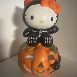 Hello Kitty Halloween Pumpkin Ceramic
