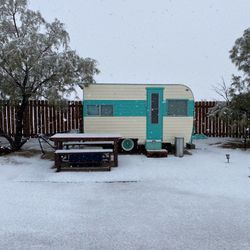 Joshua Tree camping site for the night