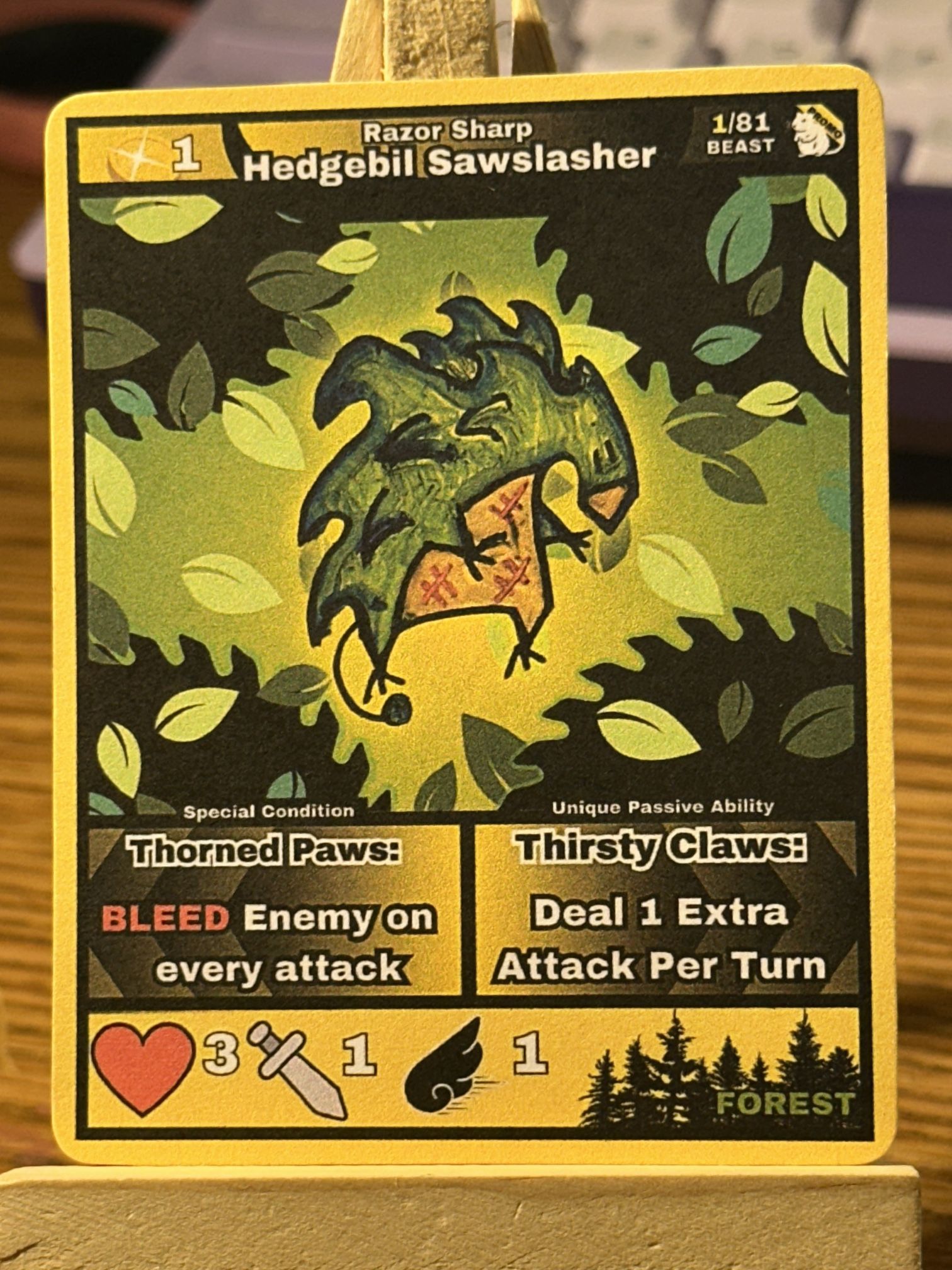 Gerbils And Dragons Homecrafted Prototype Pre-Demo card Packs