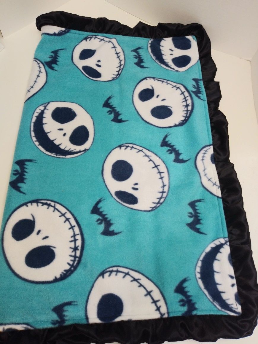 Nightmare before Christmas baby blanket 30x36